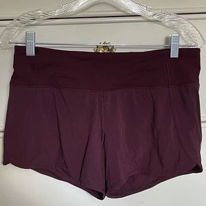 LULULEMON RUNNING SHORTS